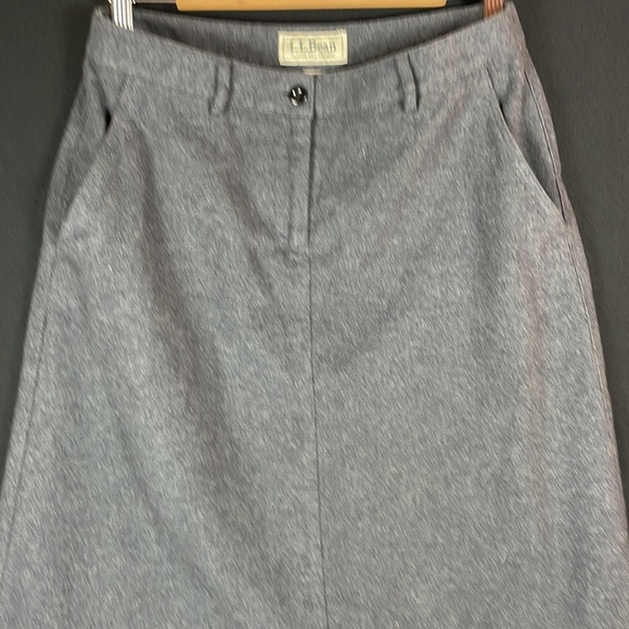 L. L. Bean women’s classic straight size 4 petite skirt, fully lined with pocket - Picture 3 of 11